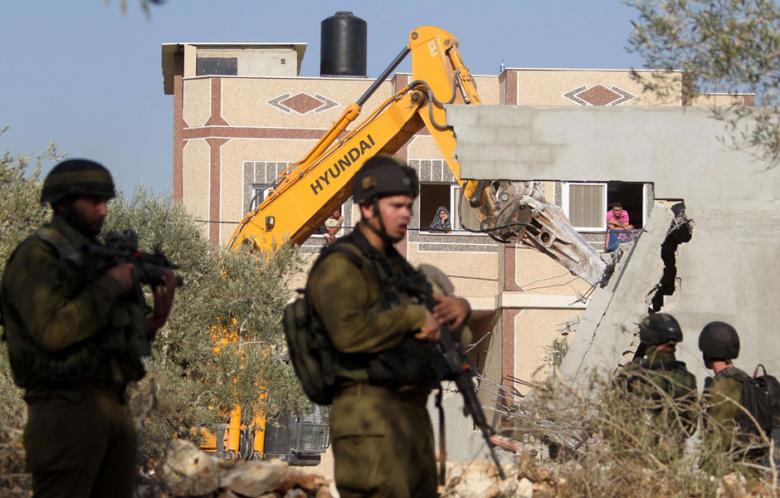 Home demolitions to make way for illegal Israeli settlements